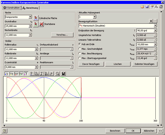 Software CAD - Tutorial - Kinematik - kurvenscheibengenerator.gif