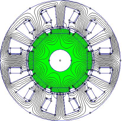 Datei:Software FEMM - Magnetostatics of a Brushless Motor Femm-M.jpg