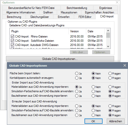 Software FEM - Tutorial - 3D-Mechanik - MP - Globale CAD-Importoptionen.gif