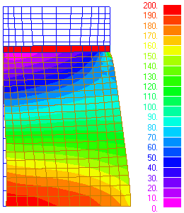 Software FEM - Tutorial - 3D-Mechanik - axisymmetric eigengewicht.gif
