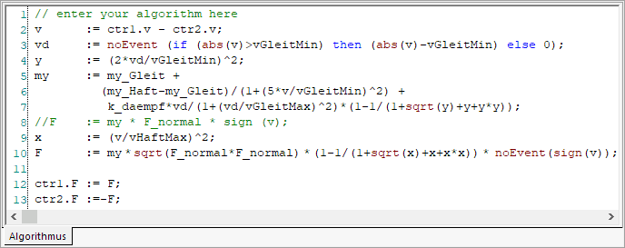 Grundlagen Simulation - Modellberechnung - nichtlin Elemente - Reibungselement Algorithmus.gif