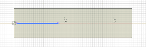 Datei:Software CAD - Fusion-Tutorial - BONUS - Platzierte Elemente - Bohrung Skizze X-Achse projiziert.gif