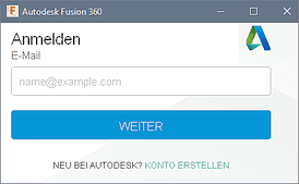 Software CAD - Tutorial - Analyse - Fusion 360 - Anmelden.gif