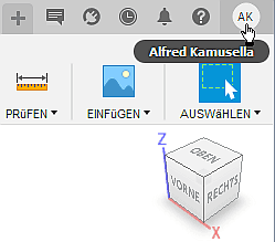 Software CAD - Tutorial - Analyse - Fusion 360 - Nutzer-Modellausrichtung.gif