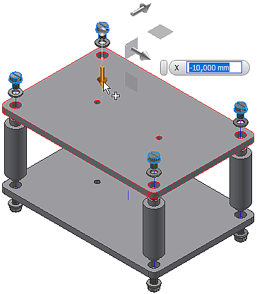 Software CAD - Tutorial - Baugruppe - Praesentation Komponentenposition aendern 3.gif