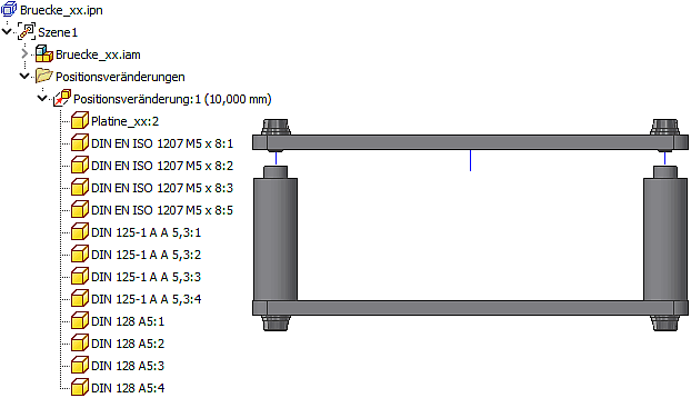 Software CAD - Tutorial - Baugruppe - Praesentation Pos-veraenderung1 in Browser.gif