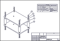 Datei:Software CAD - Tutorial - Baugruppe - Zeichnungssatz baugruppe mit stueckliste.gif