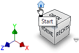 Software CAD - Tutorial - Bauteil - 3D-Modellmodus Ausgangsansicht default.gif