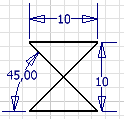 Datei:Software CAD - Tutorial - Bauteil - skizzierabhaengigkeiten - trapez zweideutige form.gif