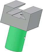 Datei:Software CAD - Tutorial - Bauteil - skizzierte elemente - zylinder.gif