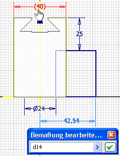 Datei:Software CAD - Tutorial - Bauteil - skizzierte elemente - zylinder maszabhaengigkeit uebernehmen.gif