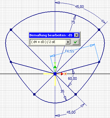 Software CAD - Tutorial - Kinematik - kurve-masze.gif