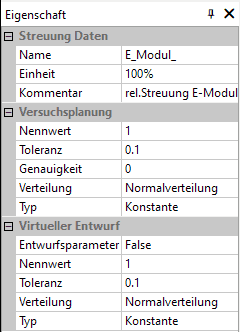 Datei:Software CAD - Tutorial - Optimierung - Probabilistik Experiment Streuung Eigenschaft E-Modul .gif