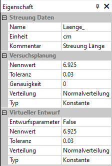 Datei:Software CAD - Tutorial - Optimierung - Probabilistik Experiment Streuung Eigenschaft Laenge .gif