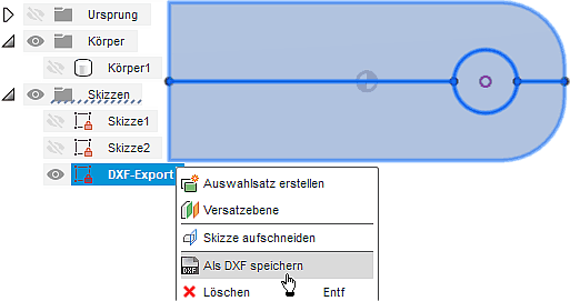 Datei:Software FEM - Tutorial - 2D-Bauteil - strukturiert - Geometrie Symmetrie - als DXF speichern.gif