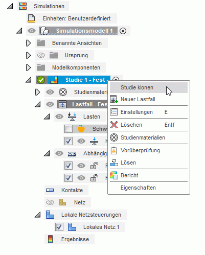 Software FEM - Tutorial - 2D Komponente - Belastung - Spielpassung - neue Studie.gif