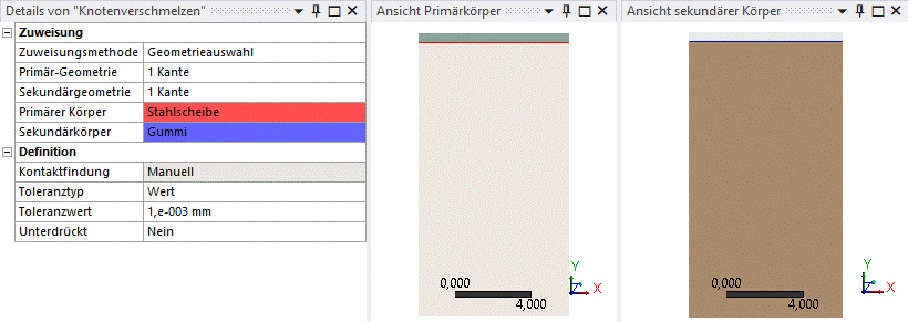 Software FEM - Tutorial - 3D-Mechanik - Ansys - Axialsymmetire Knotendetails.gif