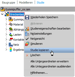Software FEM - Tutorial - 3D-Mechanik - Belastungsanalyse - lastfall simulation kopieren.gif