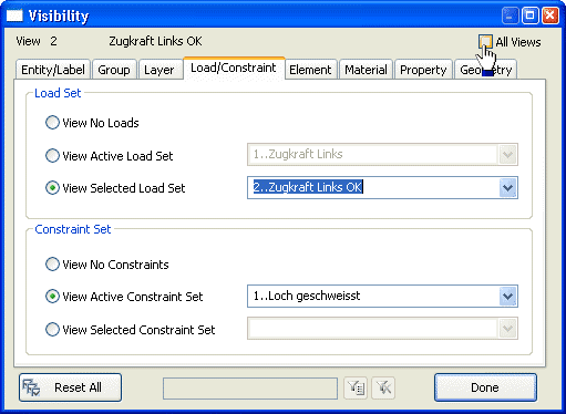 Software FEM - Tutorial - FEM-Prozess - Neuer Lastfall - view visibility loads individuell.gif