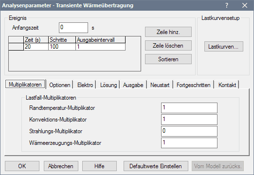 Datei:Software FEM - Tutorial - Feldkopplung - MP - Thermo-Bimetall - Transient Analyseparameter1.gif
