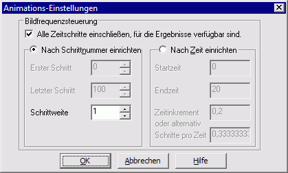 Datei:Software FEM - Tutorial - Feldkopplung - MP - Thermo-Bimetall - Transient Kontur Animationseinstellungen.gif