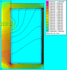 Software FEM - Tutorial - Magnetfeld - density plot b.gif
