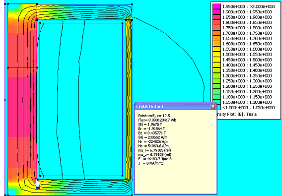 Software FEM - Tutorial - Magnetfeld - optiy femm mit worstcase.gif
