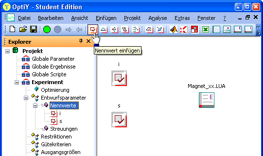 Software FEM - Tutorial - Magnetfeld - optiy nennwerte einfuegen.gif
