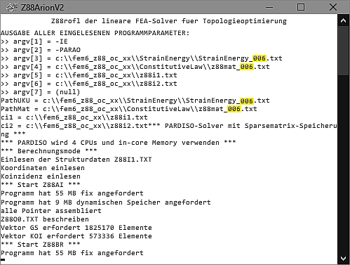 Datei:Software FEM - Tutorial - Topologie-Optimierung Z88Arion-OC-Iterationen in Konsole.gif