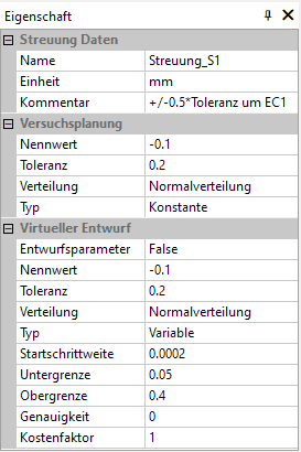 Software OptiY-Workflow - Einfache Toleranzkette eigenschaft toleranzvariable.gif