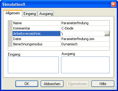 Software SimX - Einfuehrung - Elektro-Chaos - C-Diode - ParmIdent - Simulationsmodell oeffnen.gif