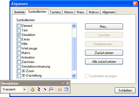 Software SimX - Einfuehrung - Elektro-Chaos - C-Exp01 Anpassen Symbolleisten.gif