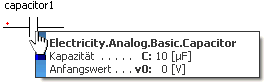 Software SimX - Einfuehrung - Elektro-Chaos - C-Exp01 Capacitor mit Param.gif