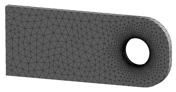 Software FEM - Tutorial - 2D-Bauteil - Ansys - Netzgenrerieung abgeschlossen.gif