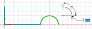 Software FEM - Tutorial - 2D-Bauteil - Ansys - strukturiert - LinienTangente.gif