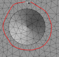 Software FEM - Tutorial - Topologie-Optimierung Ansys-Strukuroptimierung-Knotensatz-Gewinde-Kreis.gif